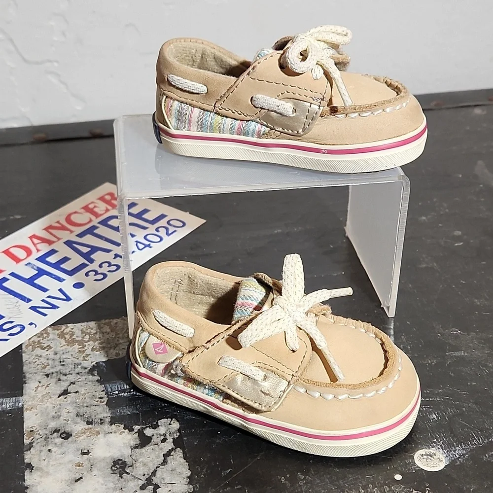 SPERRY Top Sider Crib Shoes  2M